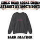 Hot Girls Read Books Crewneck Sweatshirt