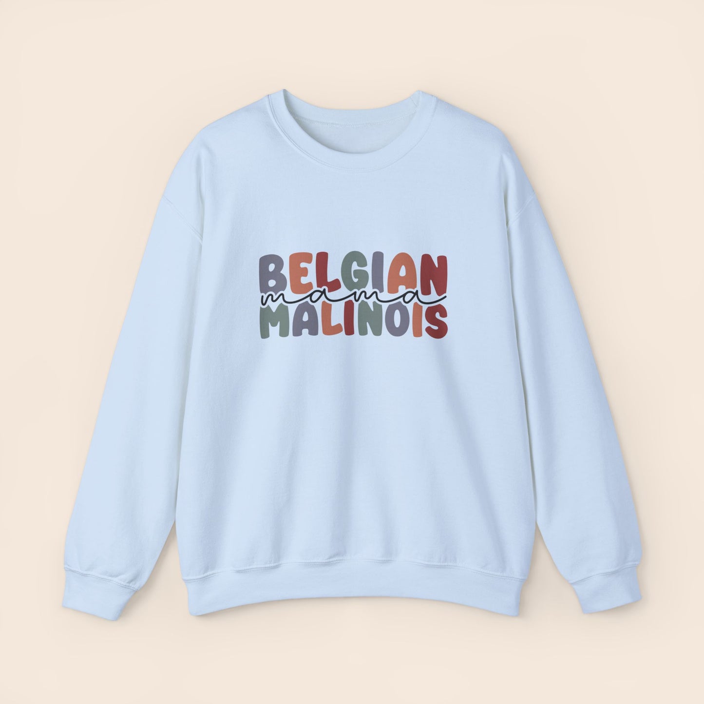 Belgian Malinois Mama Crewneck Sweatshirt