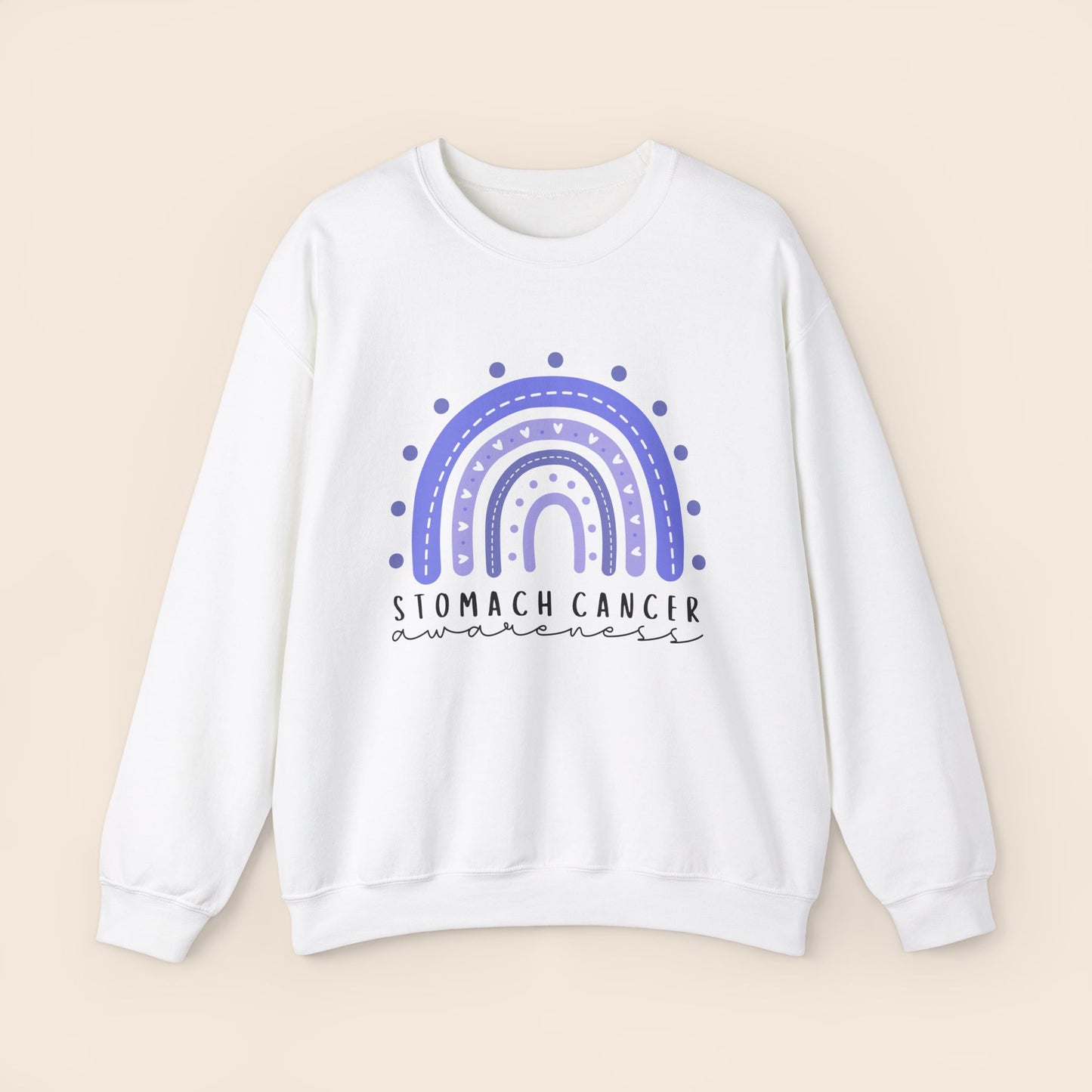 Stomach Cancer Awareness Crewneck Sweatshirt