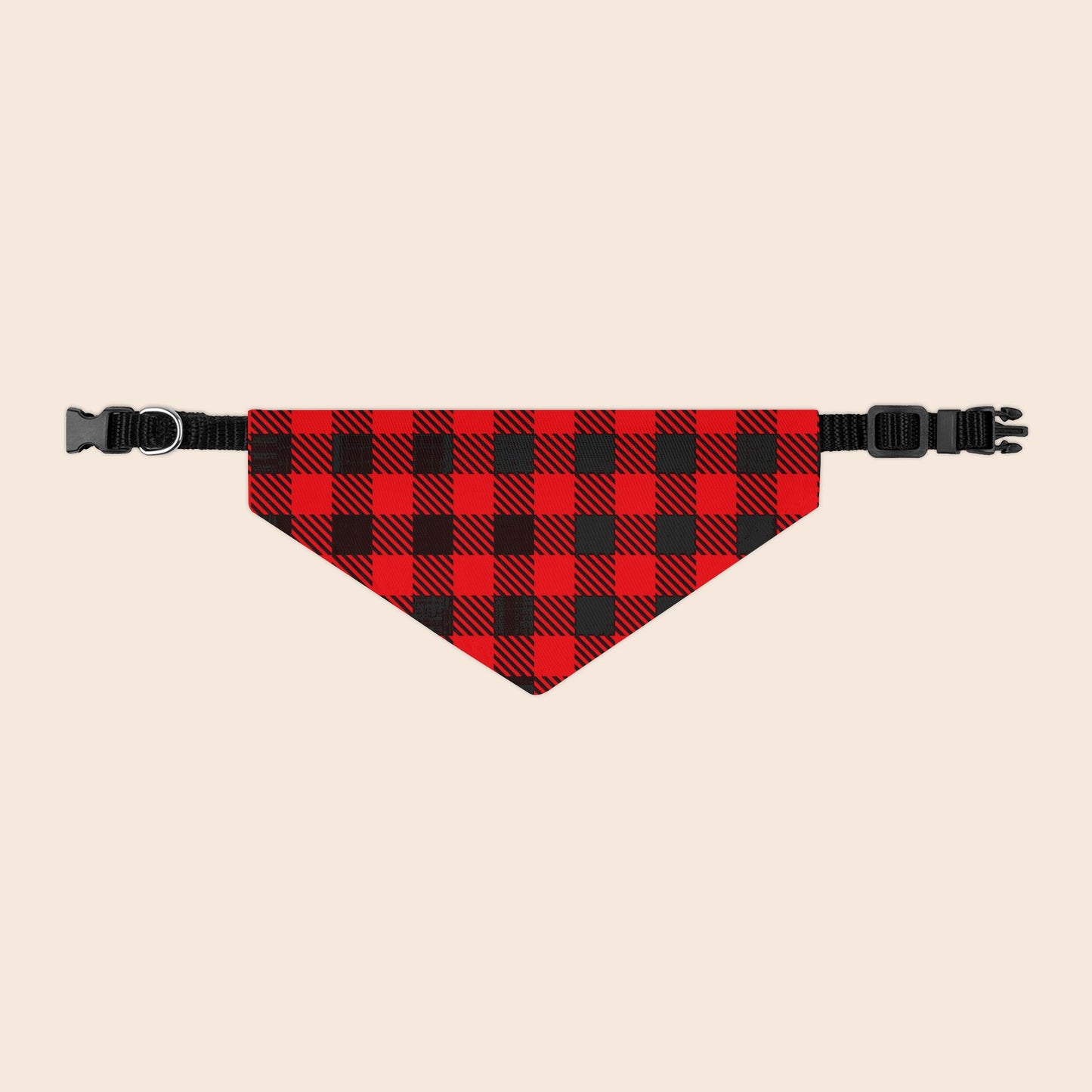 Buffalo Plaid Over the Collar Dog Bandana