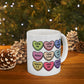 Candy Hearts Valentine's Day 11oz Ceramic Coffee Mug