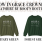 Grow in Grace 2 Peter 3:18 Crewneck Sweatshirt