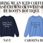 Bring Me an Iced Coffee Please Crewneck Sweatshirt