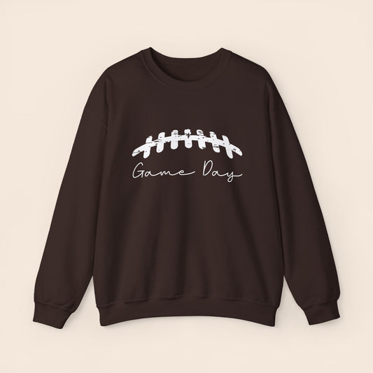 Football Game Day Crewneck Sweatshirt