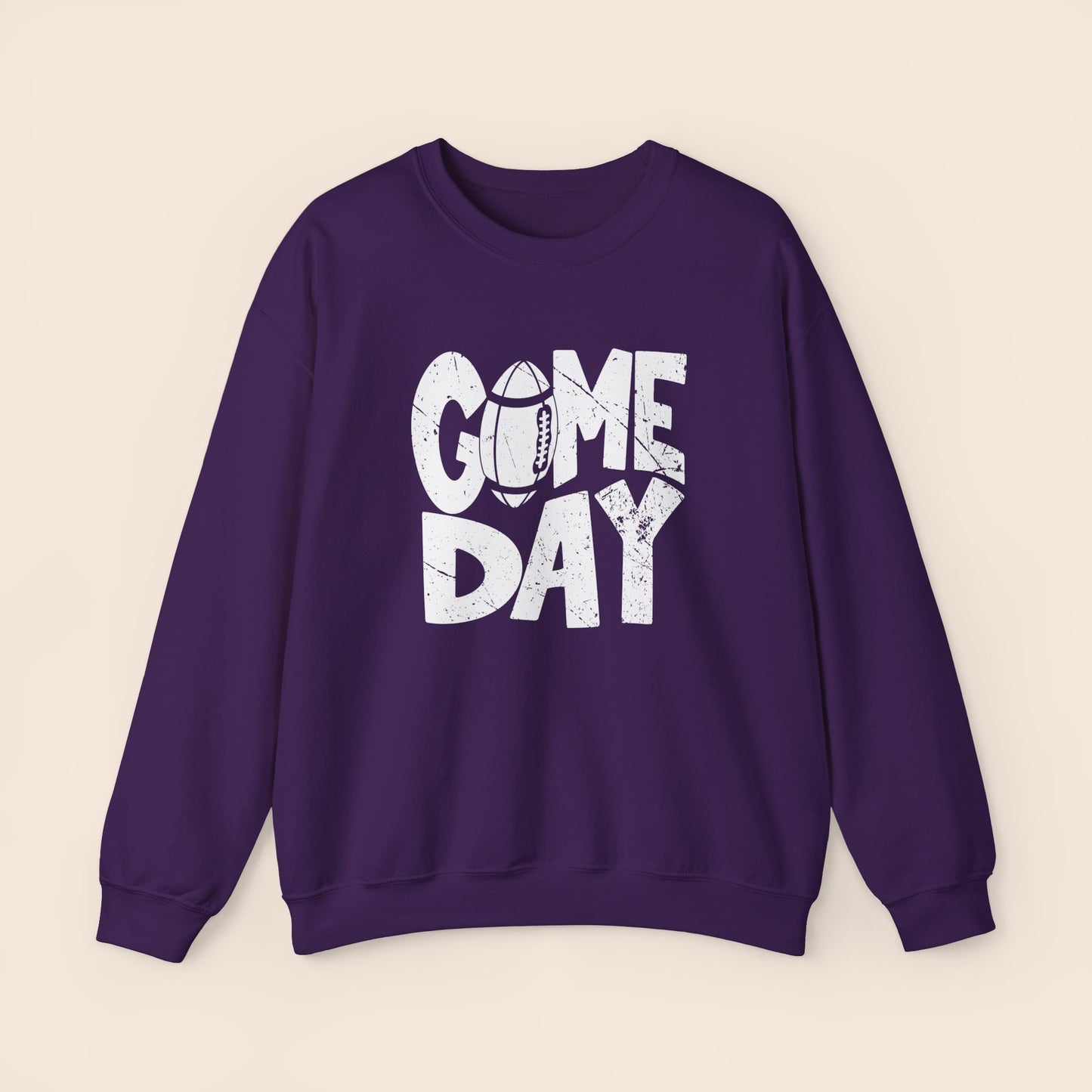 Football Game Day Crewneck Sweatshirt