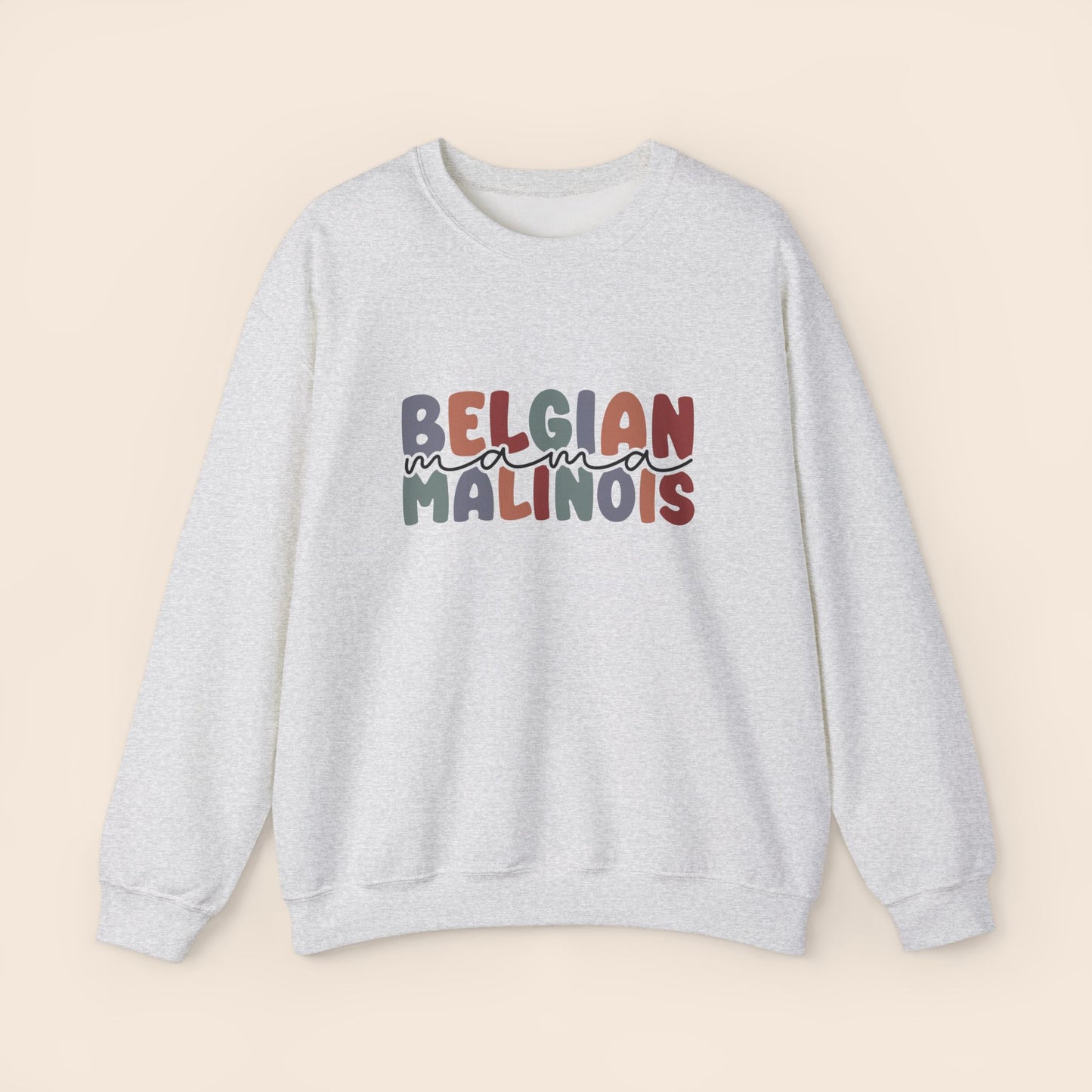 Belgian Malinois Mama Crewneck Sweatshirt