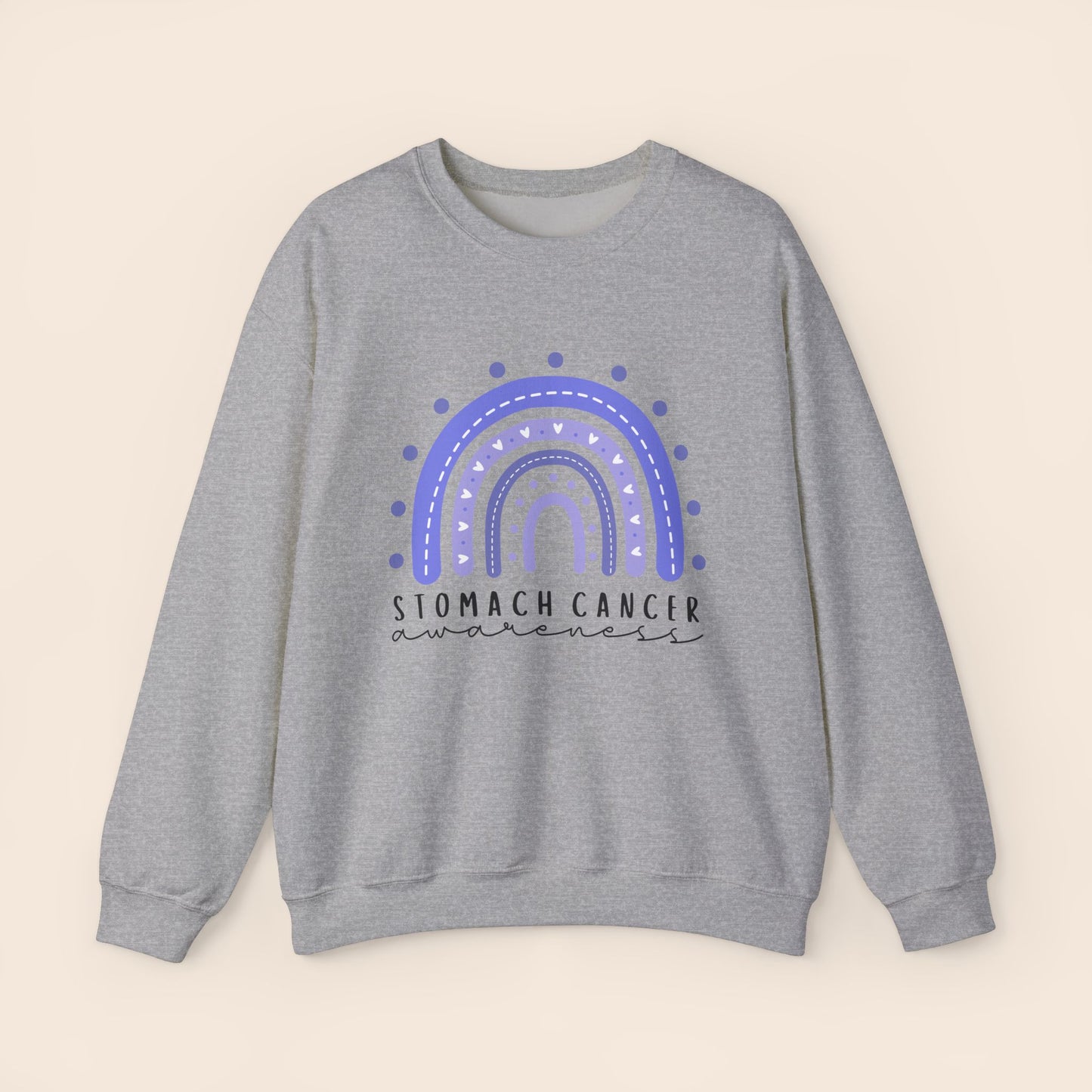 Stomach Cancer Awareness Crewneck Sweatshirt