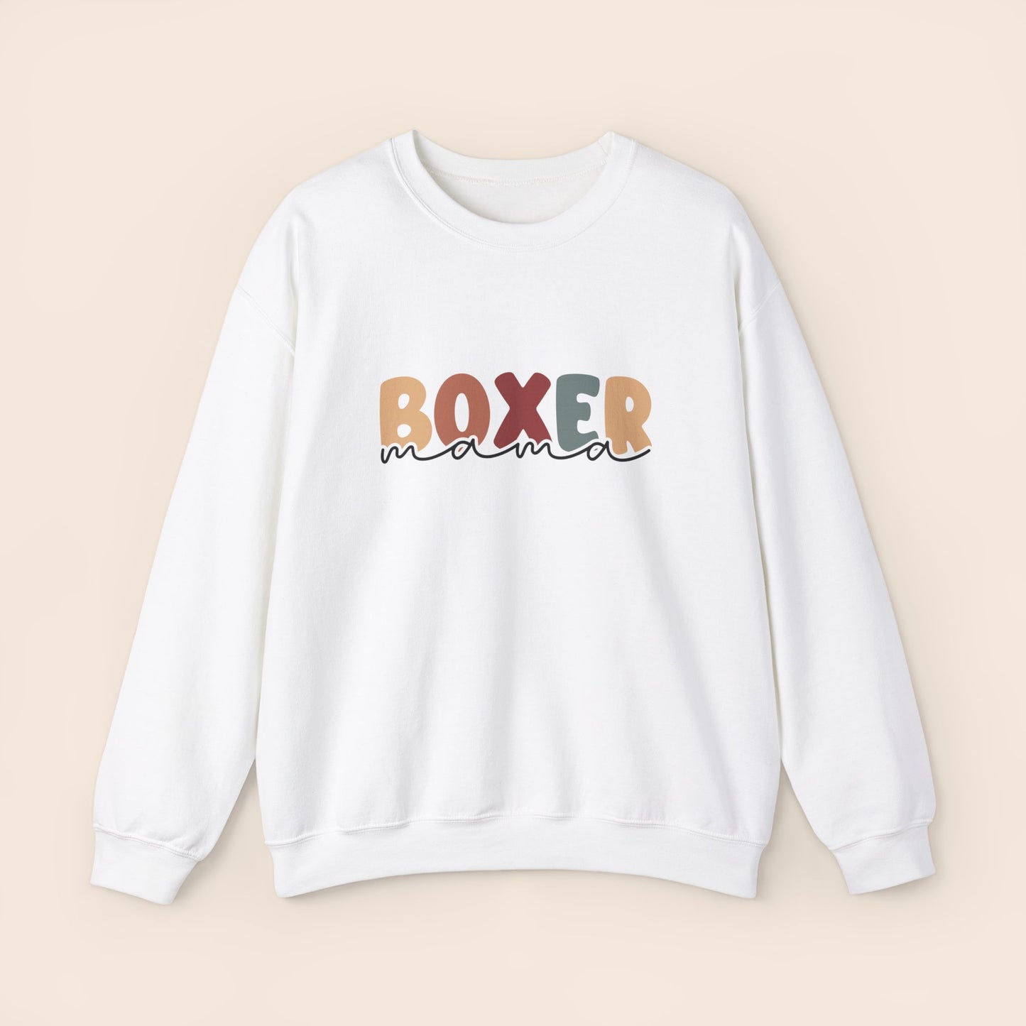 Boxer Mama Crewneck Sweatshirt