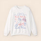 Red White and Due - Maternity Fourth of July Crewneck Sweatshirt