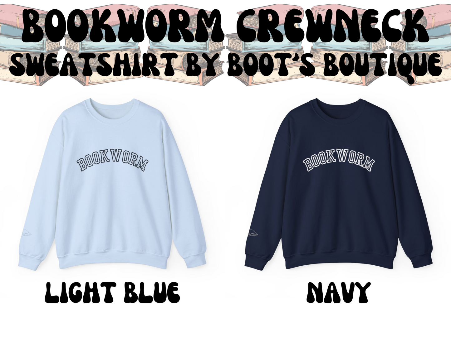 Bookworm Crewneck Sweatshirt