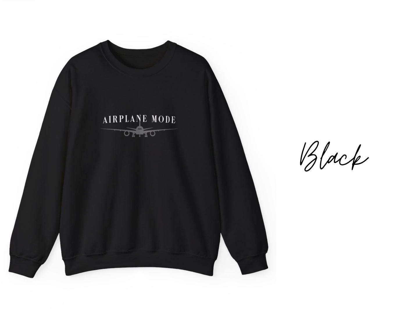 Airplane Mode Crewneck Sweatshirt