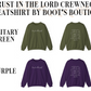 Trust in the Lord Hebrews 11:6 Crewneck Sweatshirt