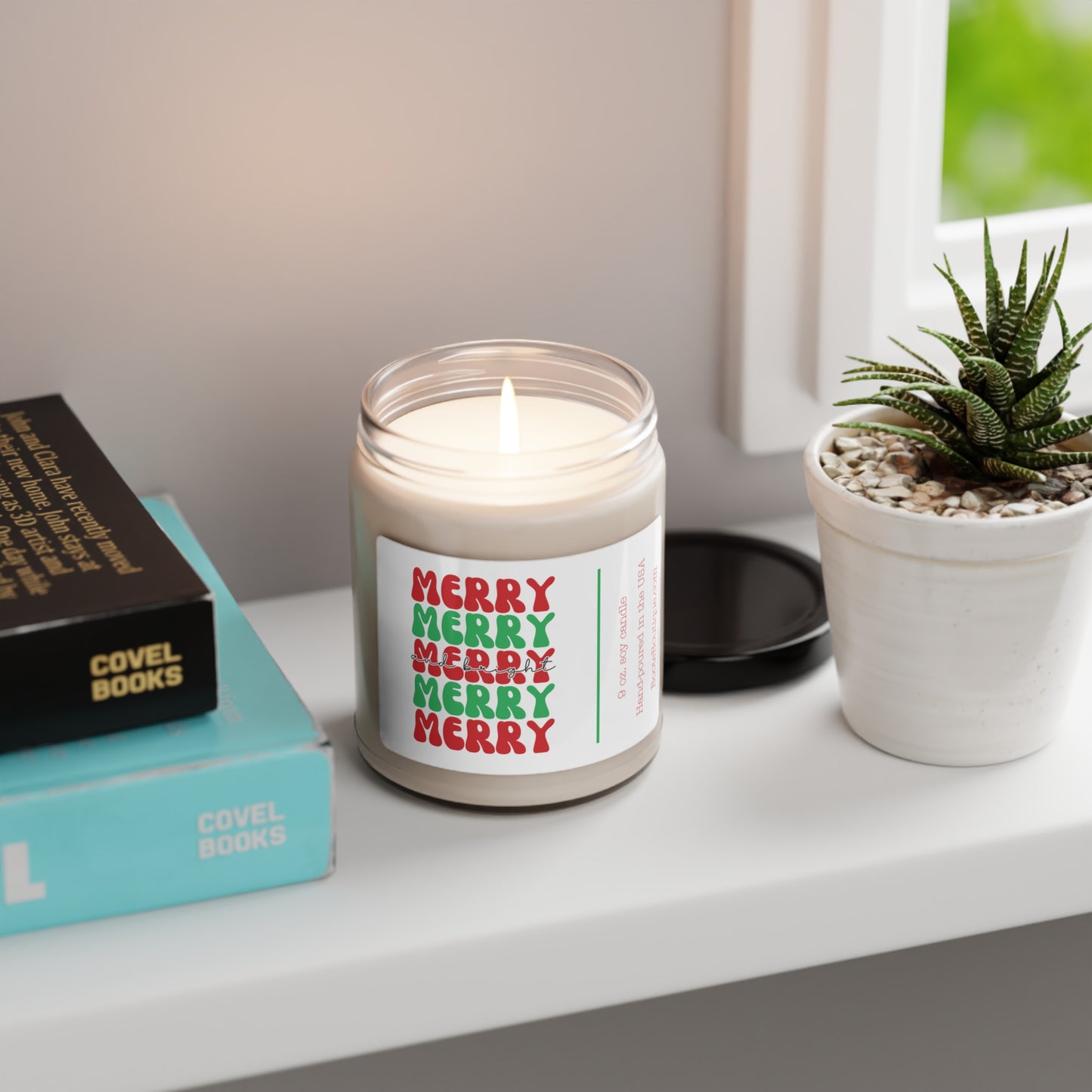 Merry and Bright - Christmas 9oz Soy Candle