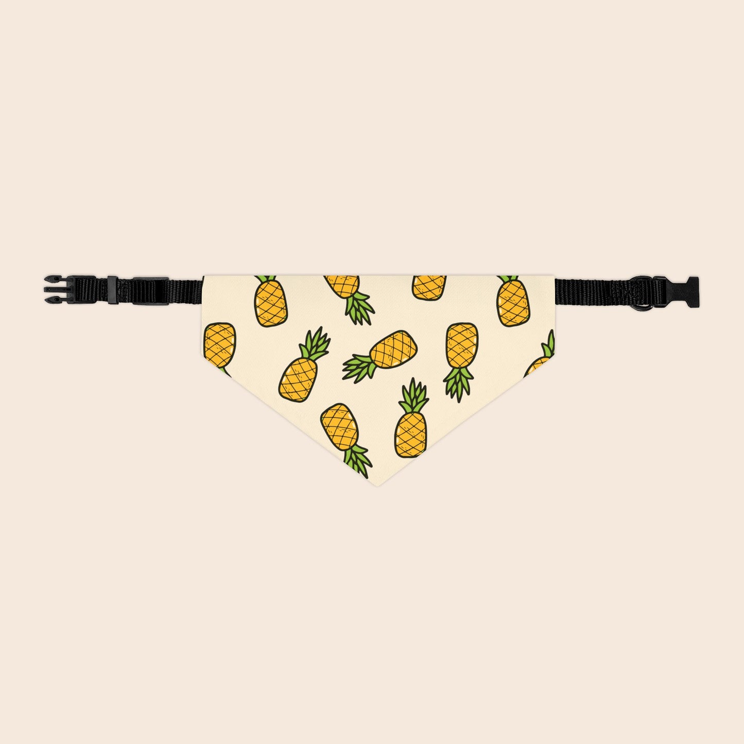 Pineapples Over the Collar Dog Bandana