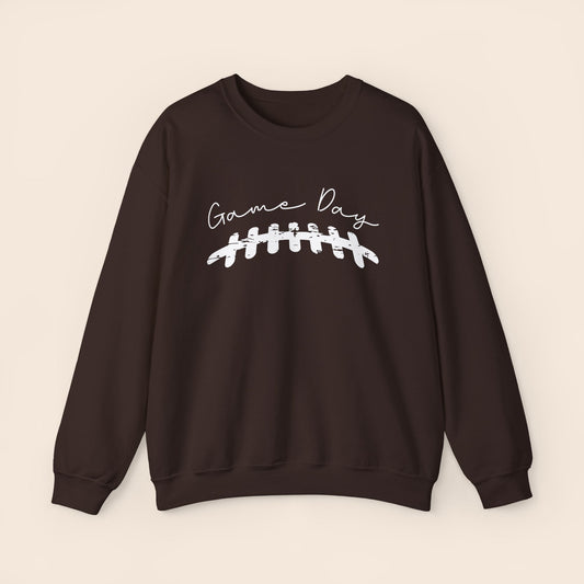 Football Game Day Crewneck Sweatshirt