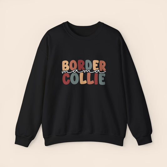 Border Collie Mama Crewneck Sweatshirt