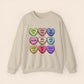 Candy Hearts Valentine's Day Crewneck Sweatshirt