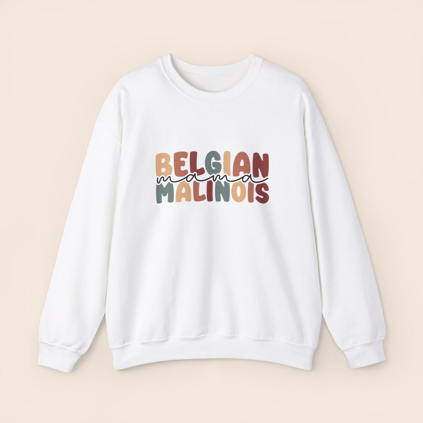 Belgian Malinois Mama Crewneck Sweatshirt