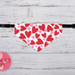 Valentine's Day Over the Collar Dog Bandana