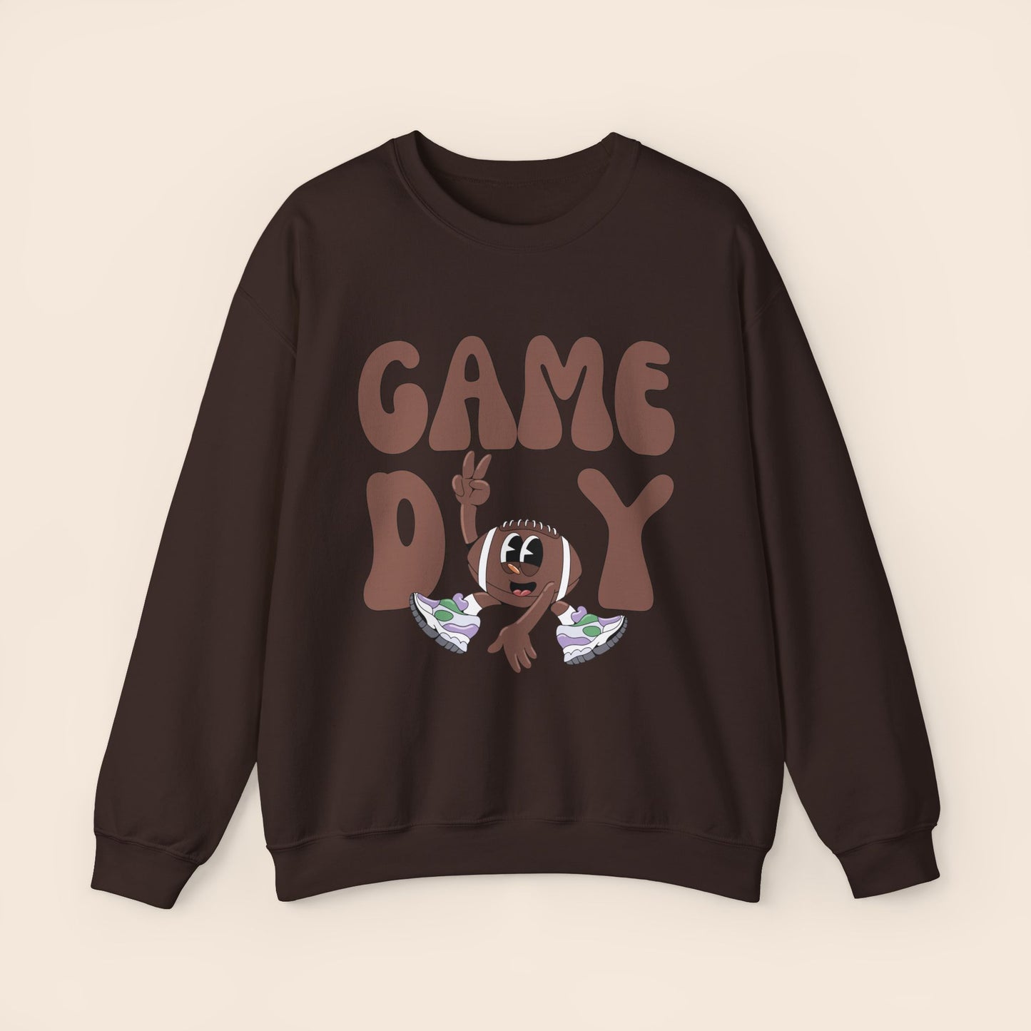 Game Day Football Crewneck Sweatshirt