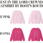 Trust in the Lord Hebrews 11:6 Crewneck Sweatshirt