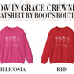 Grow in Grace 2 Peter 3:18 Crewneck Sweatshirt