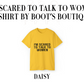 I'm Scared to Talk to Women Unisex T-Shirt