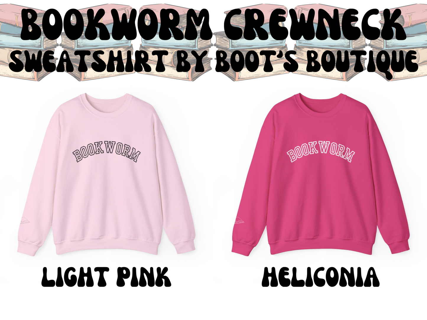 Bookworm Crewneck Sweatshirt