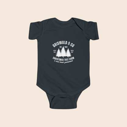 Griswold & Co. Christmas Baby One-Piece