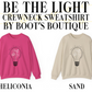 Be the Light Matthew 5:14 Crewneck Sweatshirt