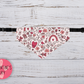 Valentine's Day Over the Collar Dog Bandana