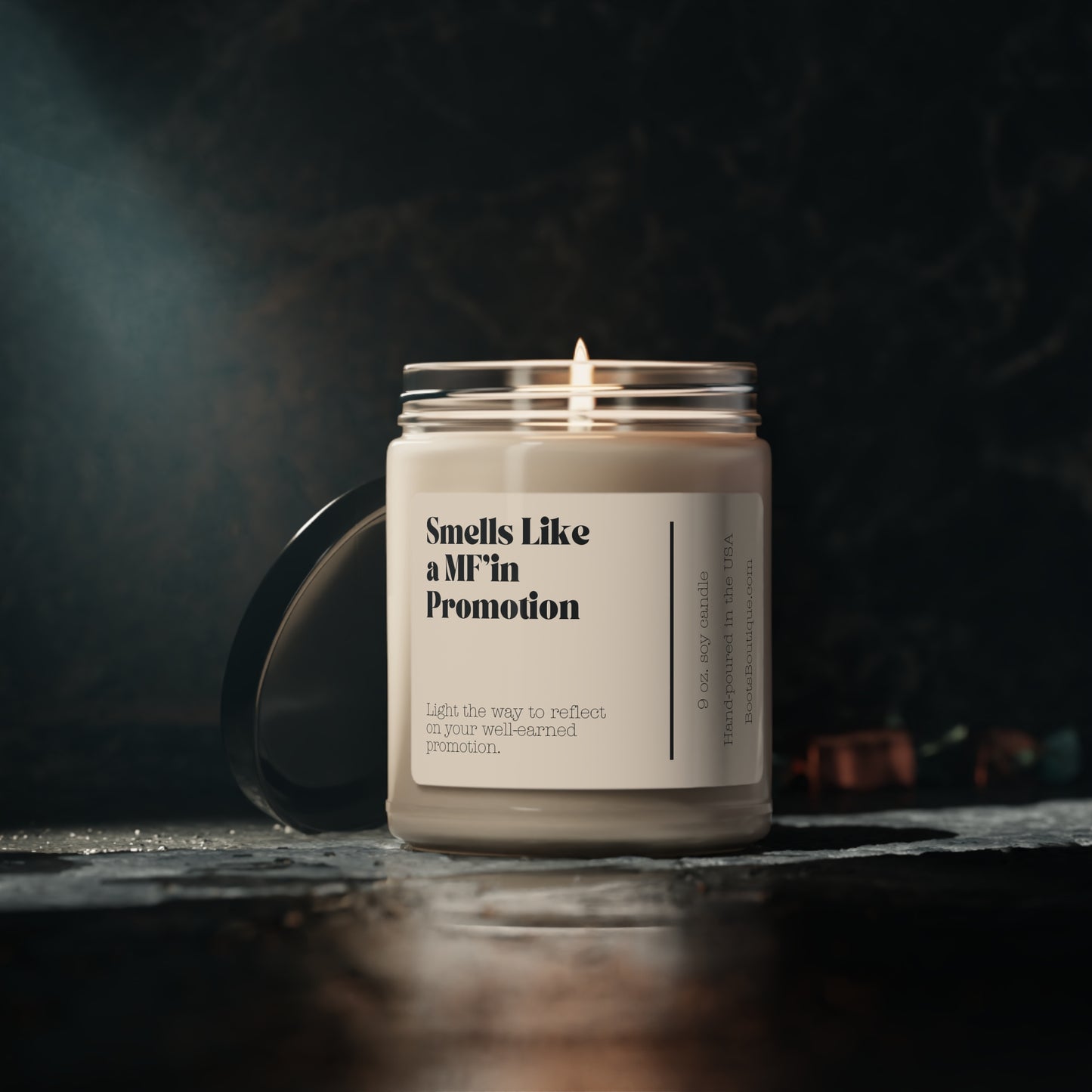 Smells Like A MF'in Promotion 9oz Soy Candle