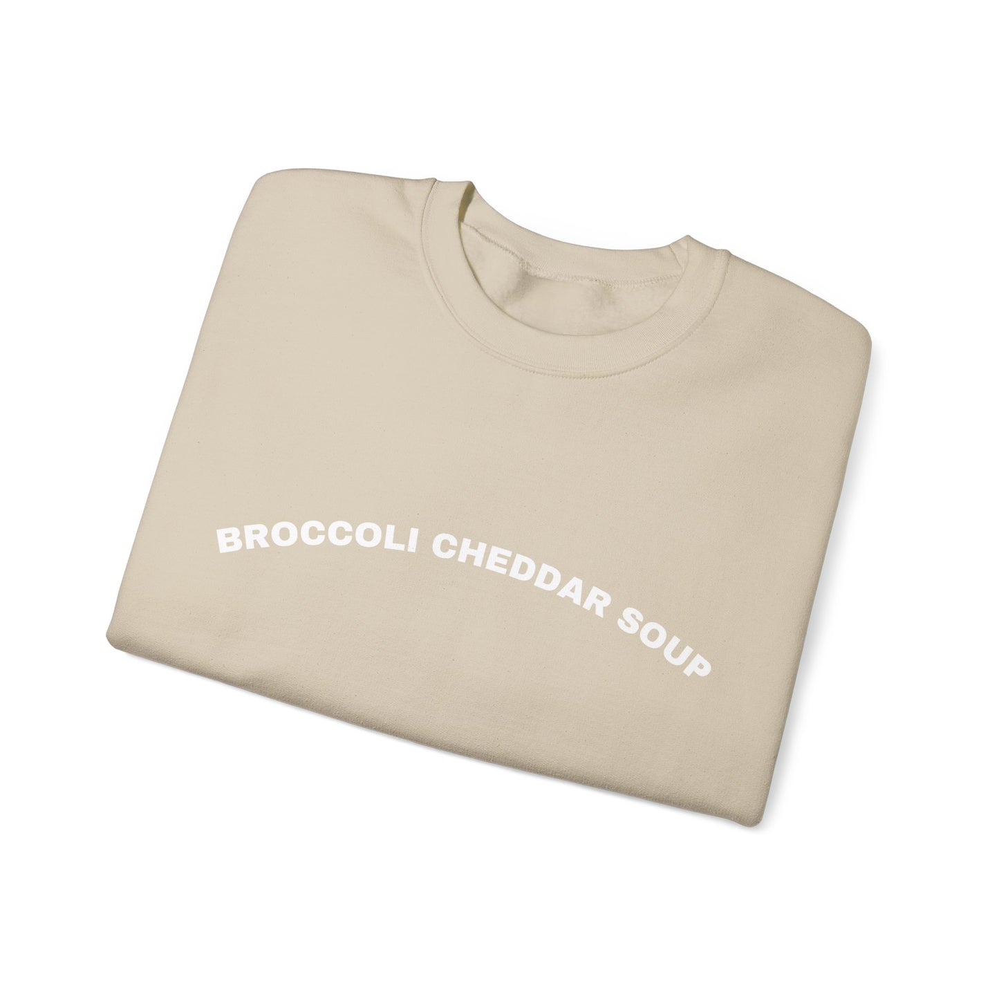 Broccoli Cheddar Soup Crewneck Sweatshirt