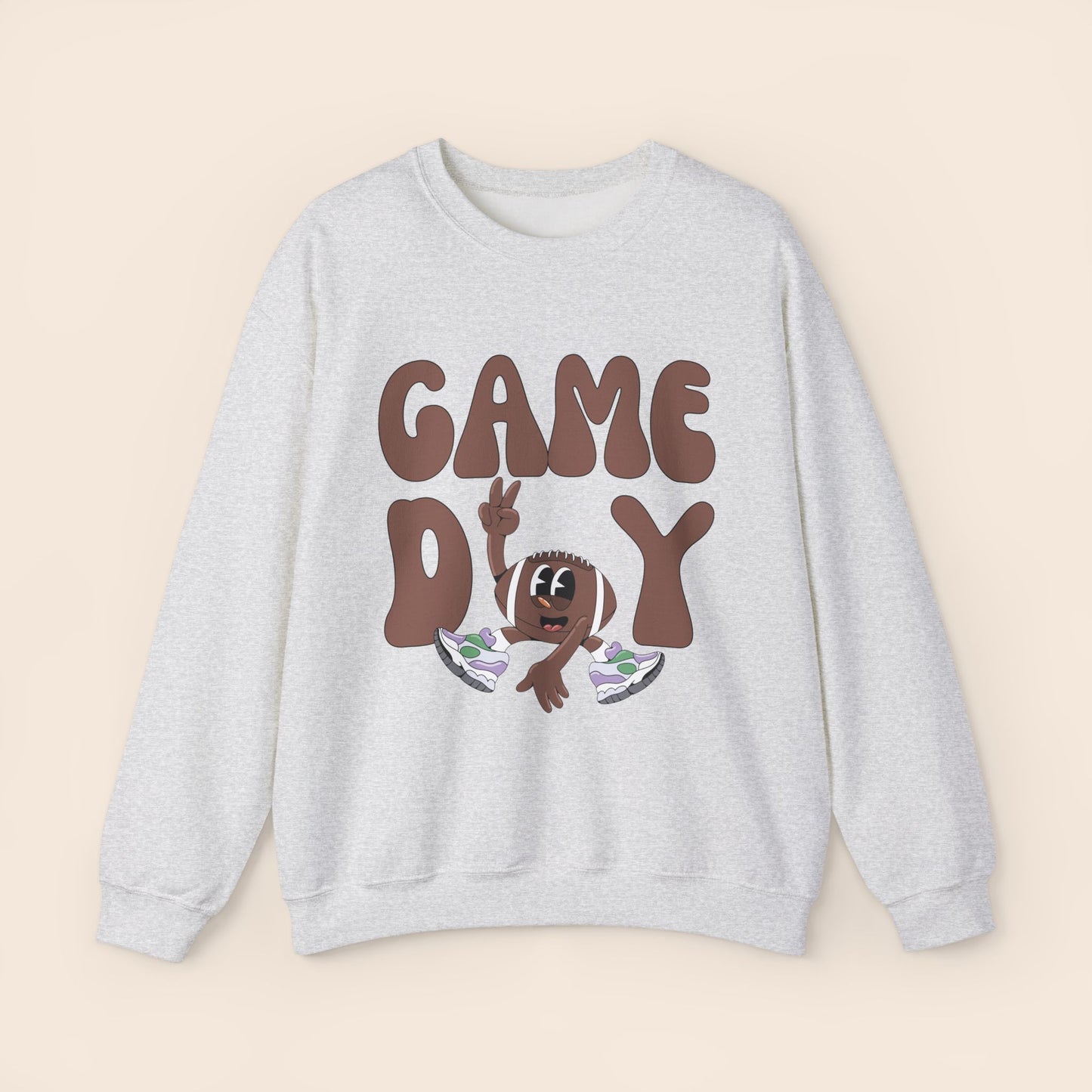 Game Day Football Crewneck Sweatshirt