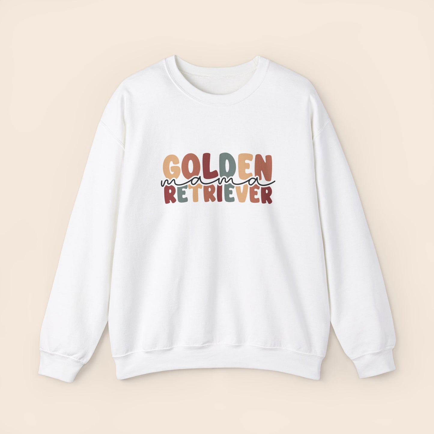 Golden Retriever Mama Crewneck Sweatshirt