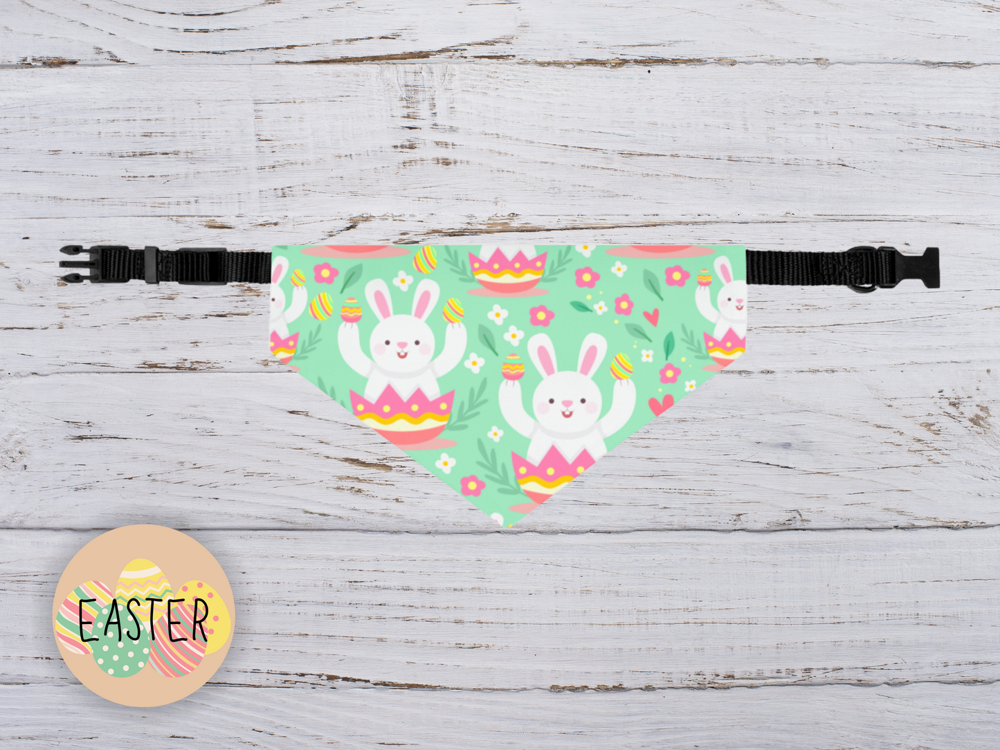 Easter Over the Collar Easter/Spring Dog Bandana