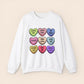 Candy Hearts Valentine's Day Crewneck Sweatshirt