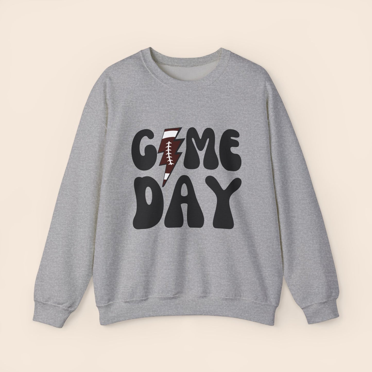 Game Day Football Crewneck Sweatshirt