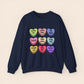 Candy Hearts Valentine's Day Crewneck Sweatshirt