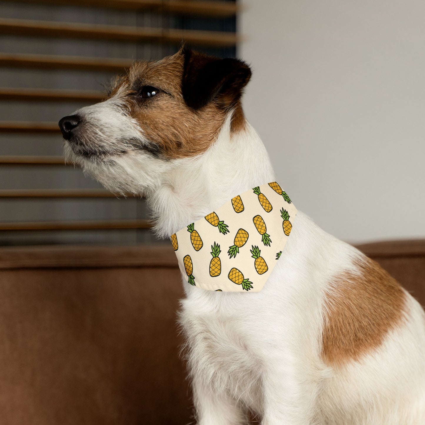 Pineapples Over the Collar Dog Bandana