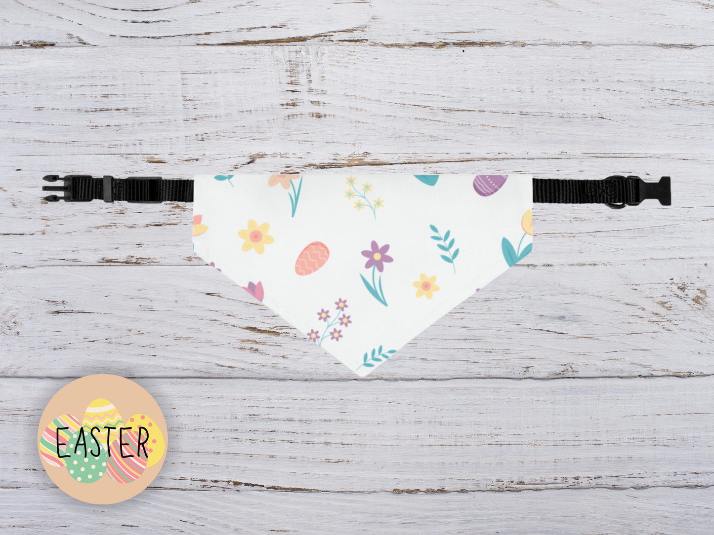 Easter Over the Collar Easter/Spring Dog Bandana