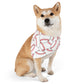 Baseball Over the Collar Dog Bandana