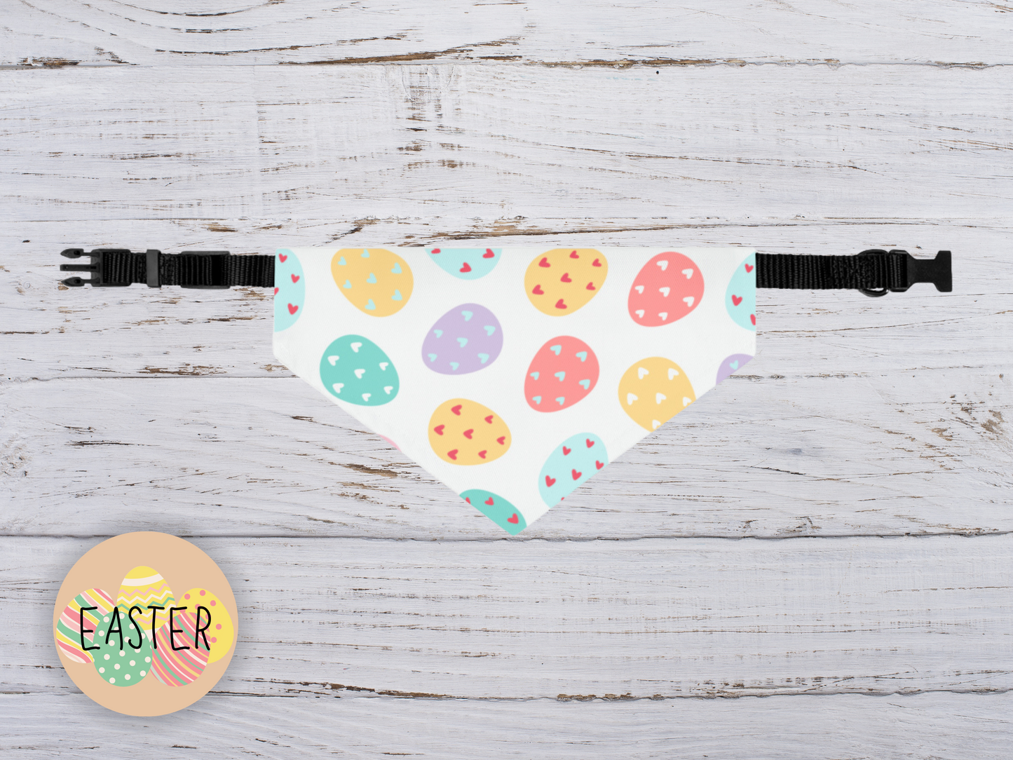 Easter Over the Collar Easter/Spring Dog Bandana