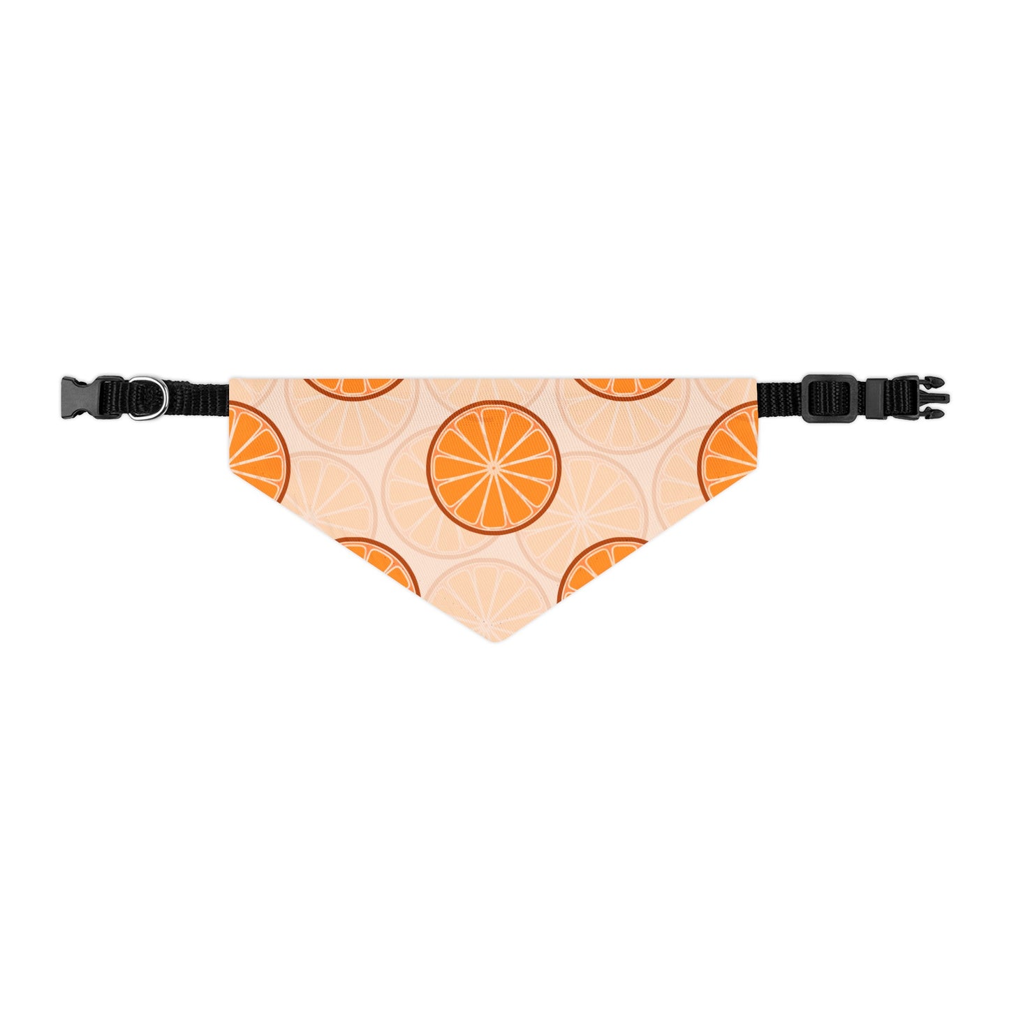 Citrus Over the Collar Spring/Summer Dog Bandana