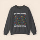 It's Fine I'm Fine Everything is Fine Christmas Crewneck Sweatshirt