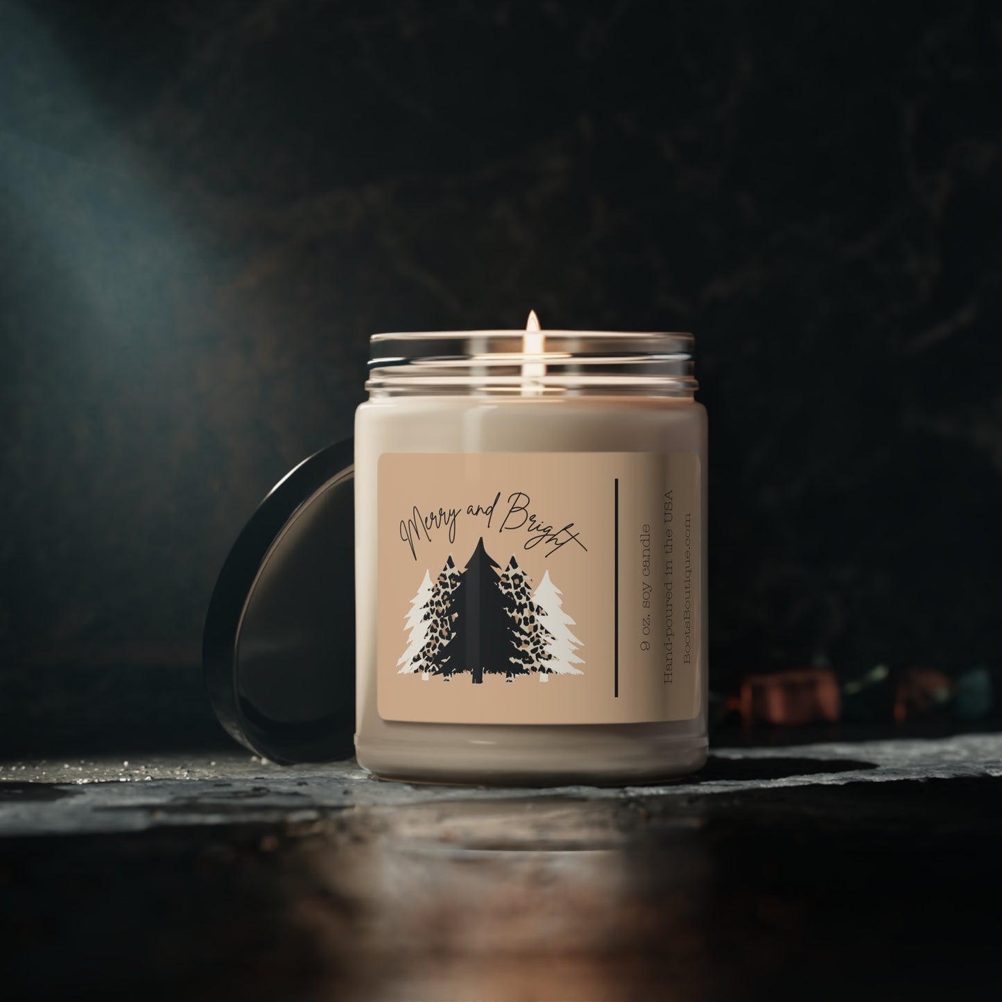 Merry and Bright - Christmas 9oz Soy Candle