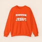 Pumpkin Spice and Jesus Christ Crewneck Sweatshirt