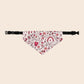 Valentine's Day Over the Collar Dog Bandana