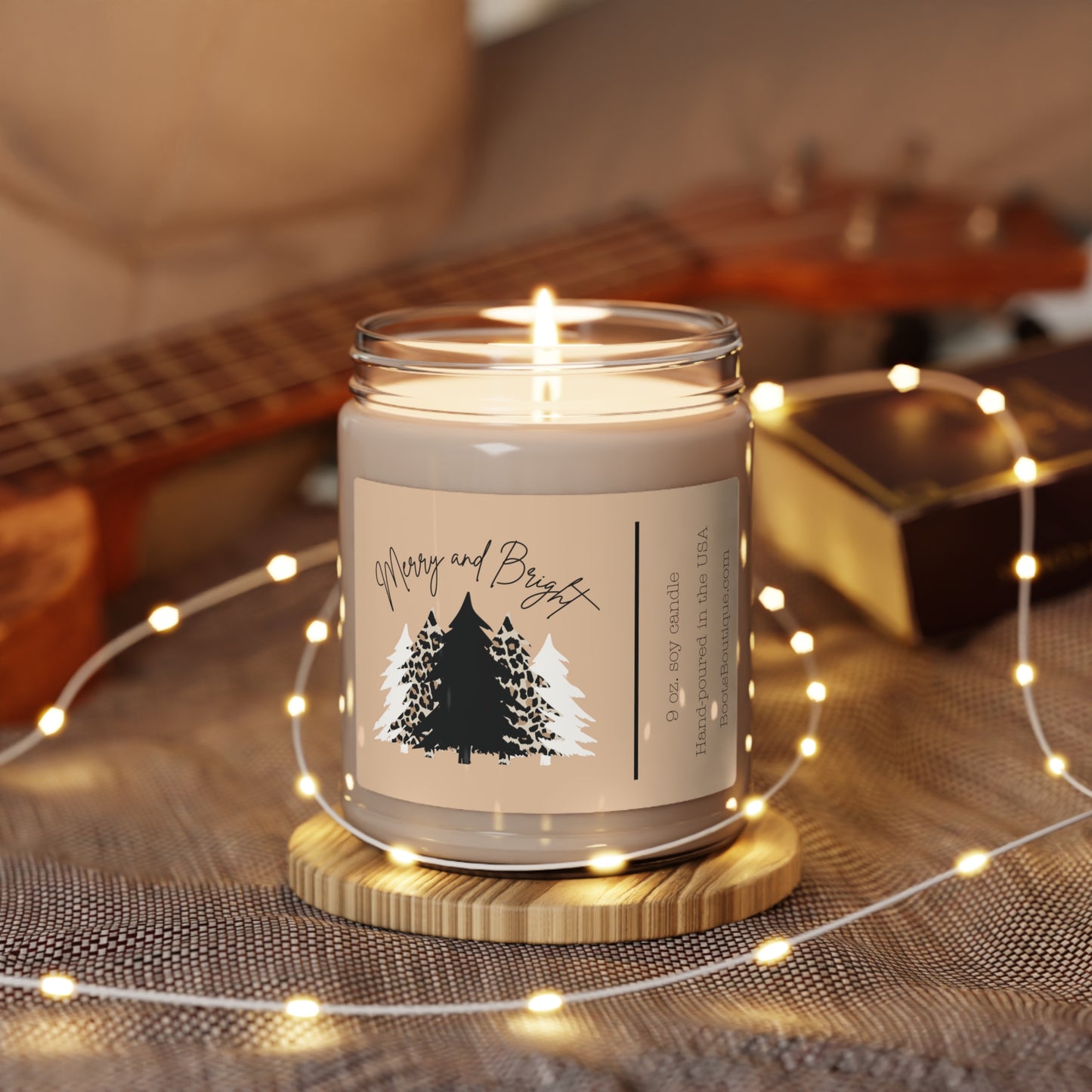 Merry and Bright - Christmas 9oz Soy Candle