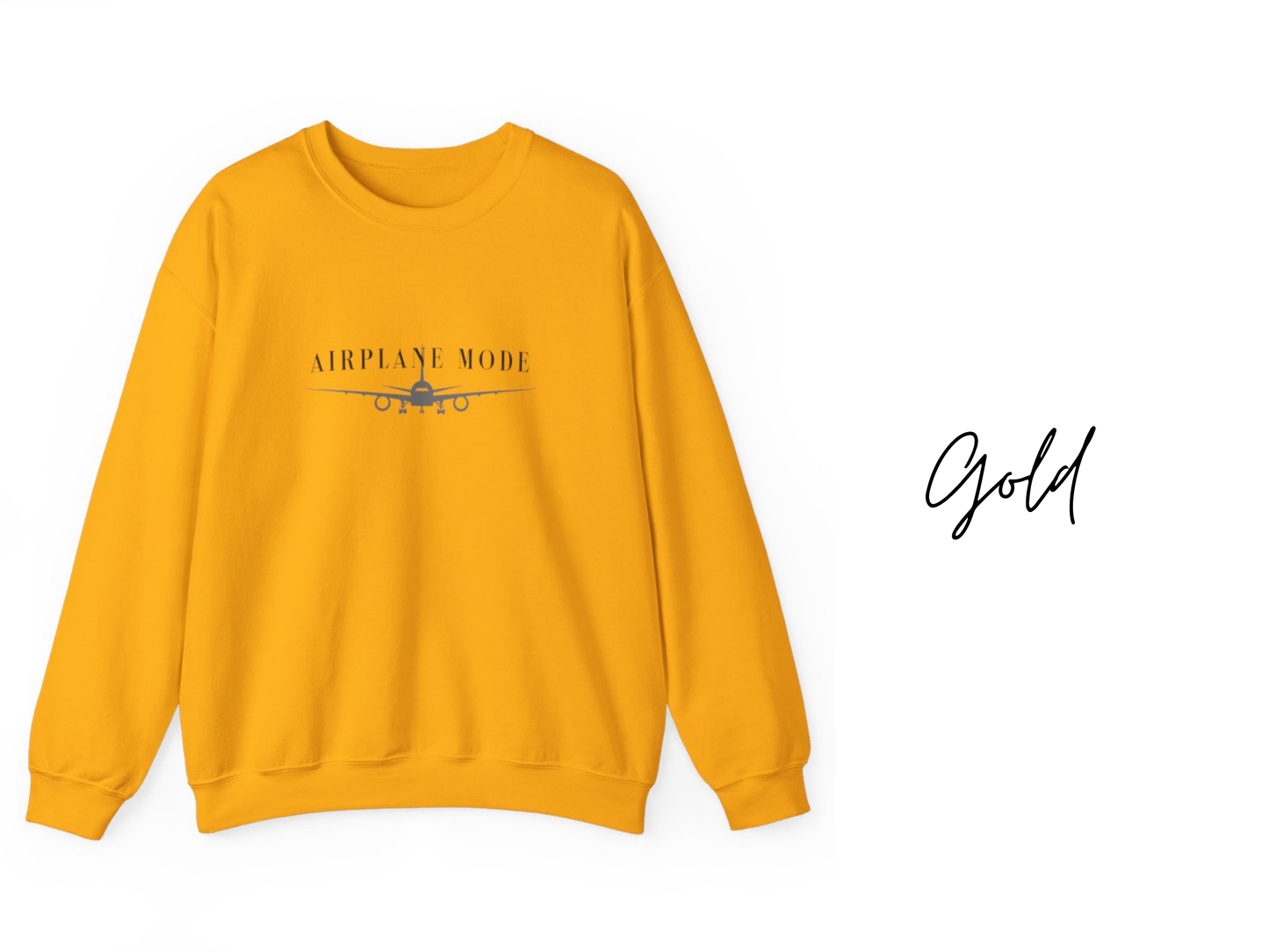 Airplane Mode Crewneck Sweatshirt